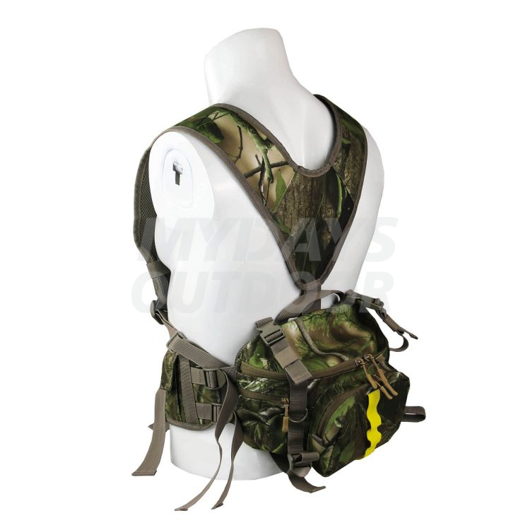 Hunting Camo Fanny Waist Pack with Harness Pouch MDSHF-7