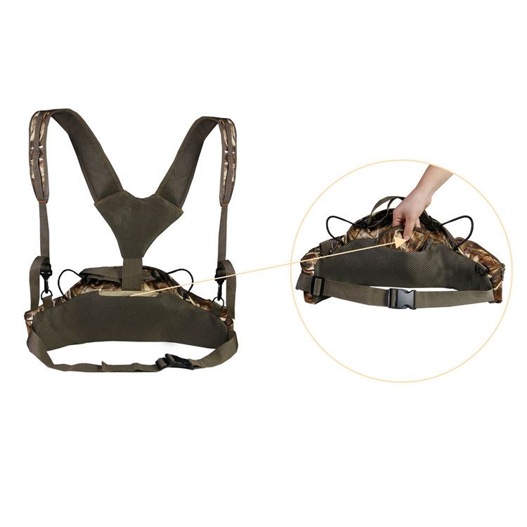 Hunting Camo Fanny Pack with with Shoulder Straps MDSHF4 Mydays Outdoor