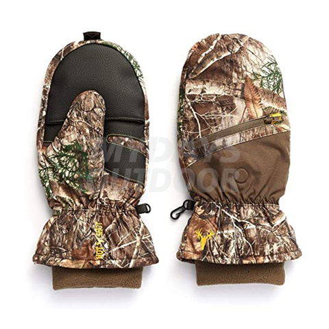Men's Camo Huntsman Pop-top Mittens Outdoor Hunting Camouflage MDSHA-19