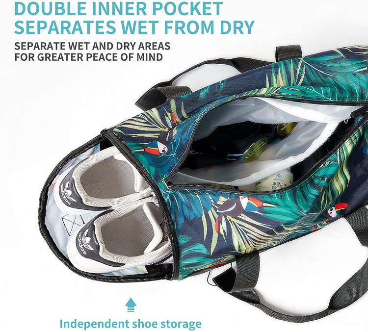 Small Dry Wet Separated Sports Gym Bag MDSSG4 Mydays Outdoor