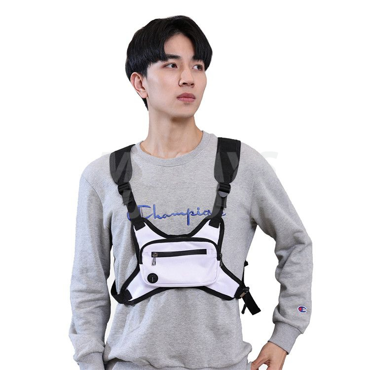 Lightweight Running Pack For Workouts Water Resistant Chest Pack MDSSC-1