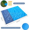 Beach Blanket Beach Mat for 4-7 Adults Sand Free Waterproof Oversized Lightweight Picnic Blanket MDSCM-3