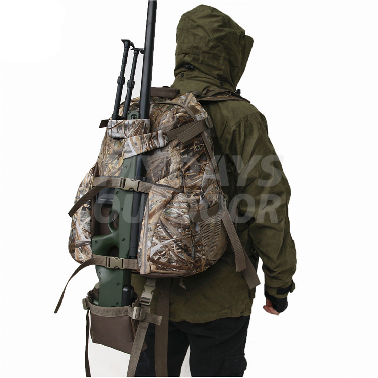 Custom Camo Hunting Backpack With Rifle Holder Mdshb 1 Mydays Outdoor