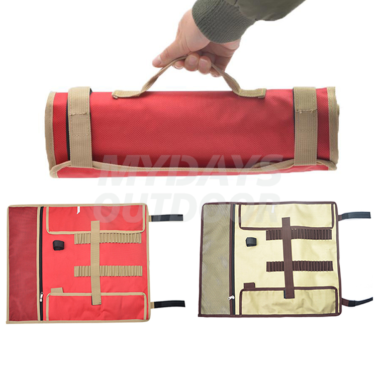 Tent Nail and Hammer Storage Bag Oxford Stakes Pegs Pouch Holder Case MDSCO-3
