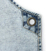 Cotton Denim Apron with Pockets for Men - Jean Apron Cross Straps MDSGA-6