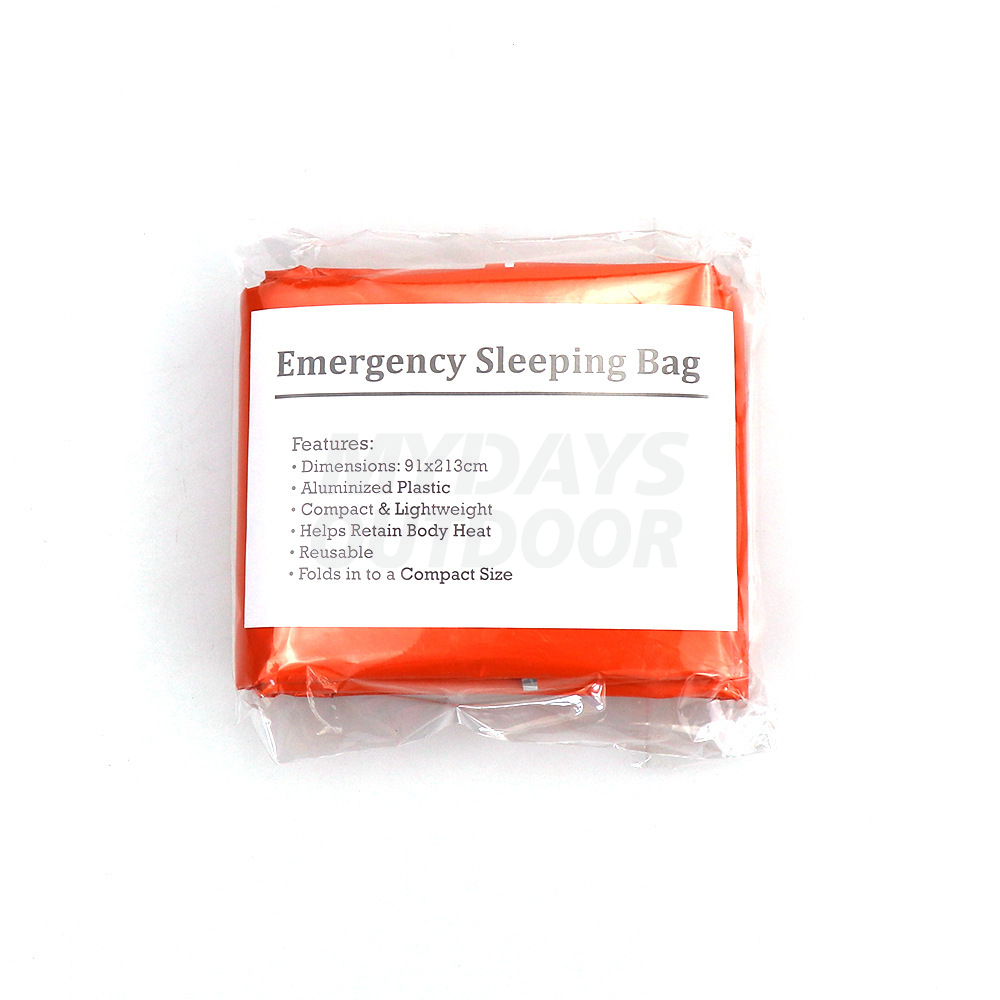 Outdoor Convenient Emergency Tent First Aid Sleeping Bag MDSCL-13