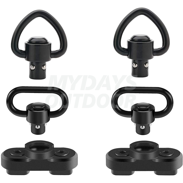 4 Pack QD Sling Swivels, for Two Point and Traditional Sling Swivel Mount Set MDSTA-21