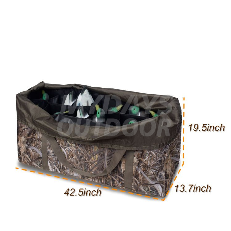 Slotted Decoy Bags Hunting Gear Duck Hunting Bag with Waterfowl Hunting Blind Bags MDSHC-2