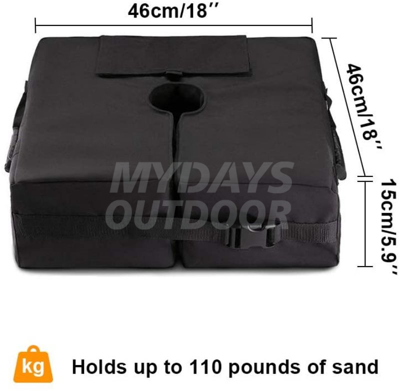 Square Umbrella Base Weight Bag Beach Tent Base Sandbags MDSGO-6