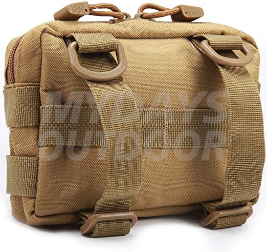 2 Pack Tactical Compact Water-Resistant Utility Gadget Gear EDC Pouch MDSTA-6