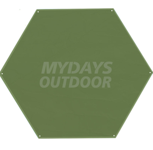 Outdoor Camping Tent Hexagonal Floor Mat Moisture proof Mat MDSCM-18