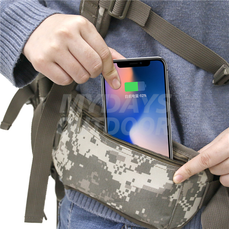 Military Molle Wireless Charging Tactical Backpack for Outdoor Hunting Camping Hiking MDSHB-8