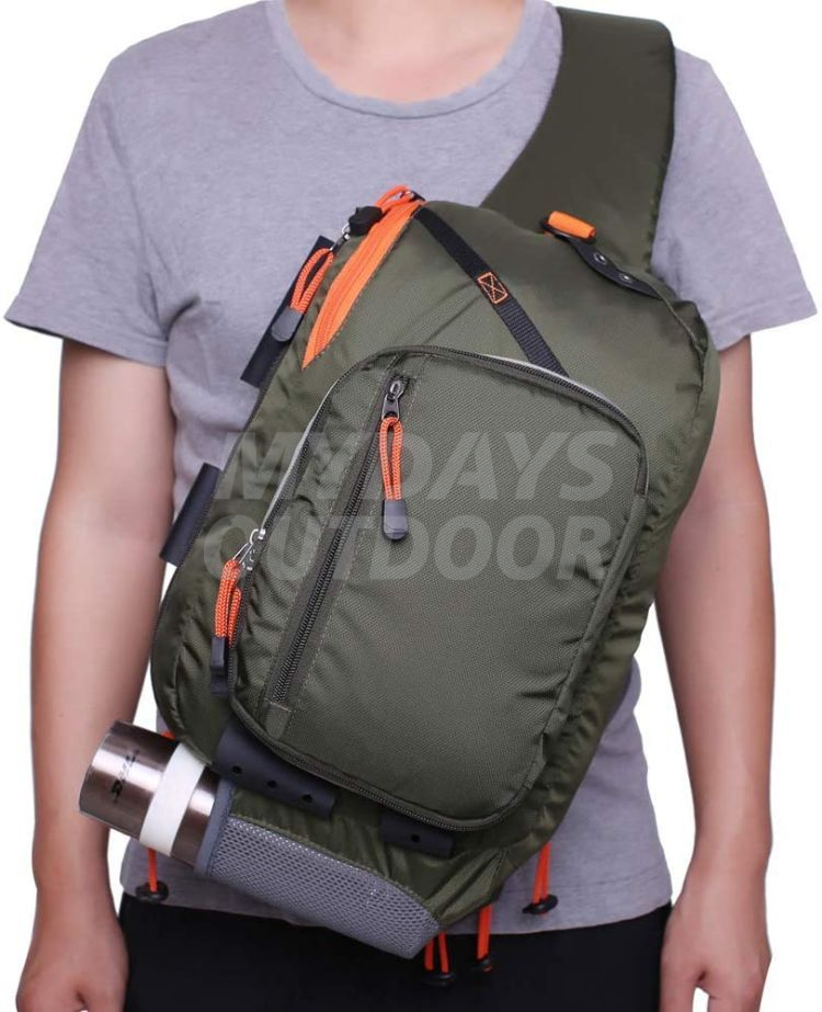 Fishing Sling Packs Fly Fishing Gear Bag Tackle Storage Shoulder Bag MDSFS-2 