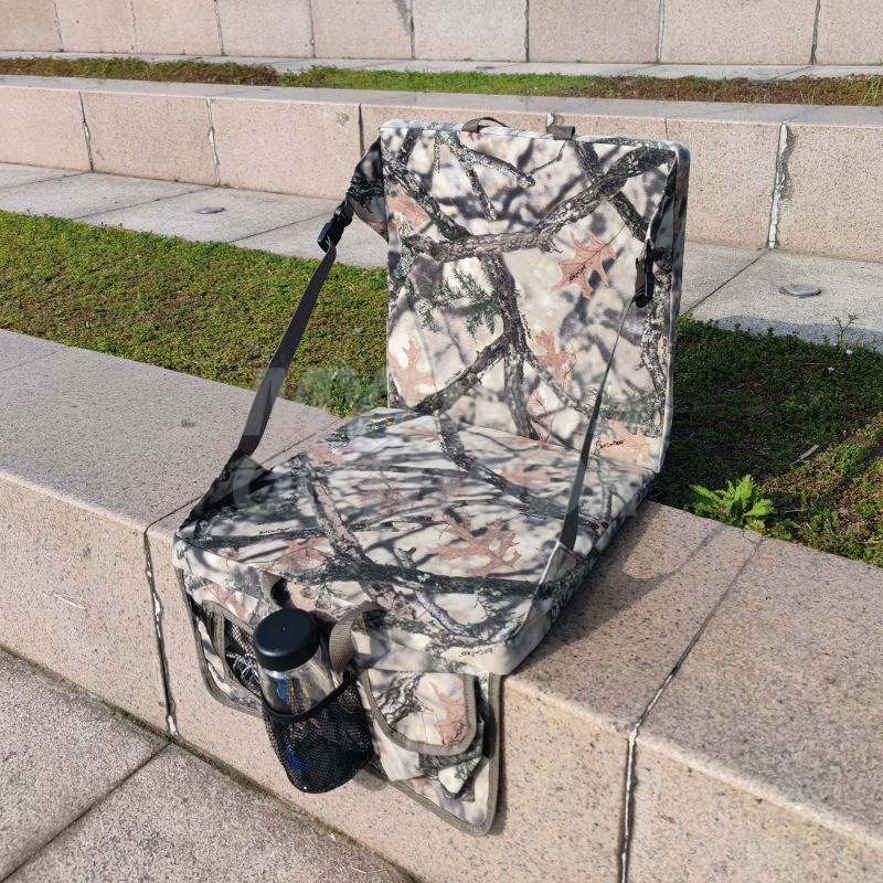 Camo Stadium Seats for Bleachers Stadium Chair with Back Support with Cup Holder MDSCS-10