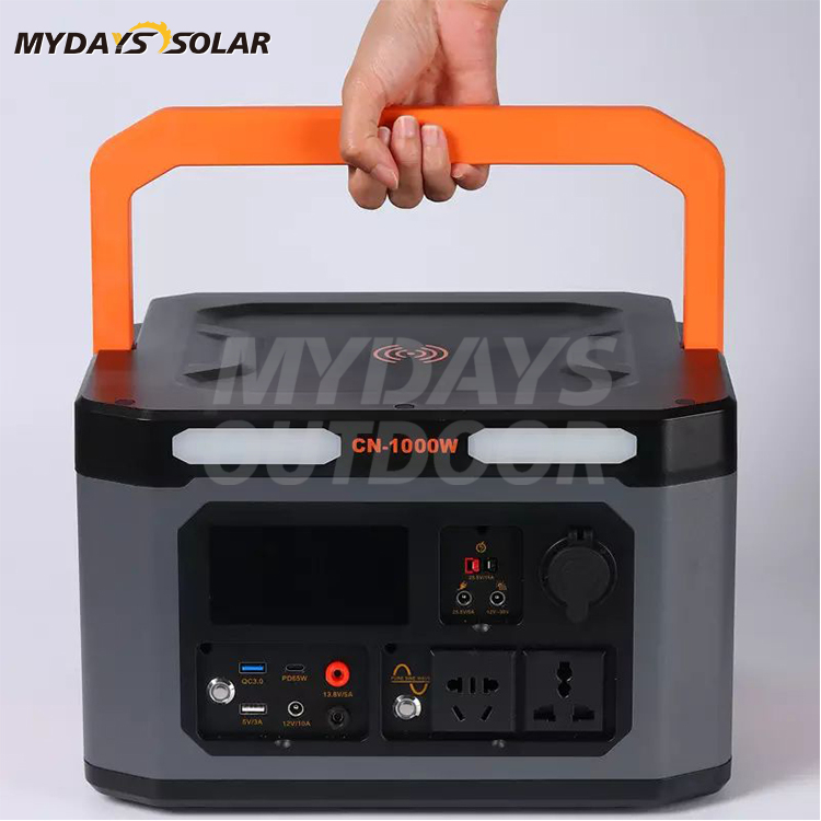 Solar Generator Battery Charger Portable Solar Power Station Outdoor Energy Power Bank Supply MDSO-6