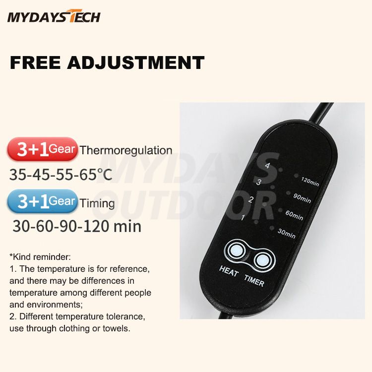 USB-verwarmingsdeken MDSCM-34