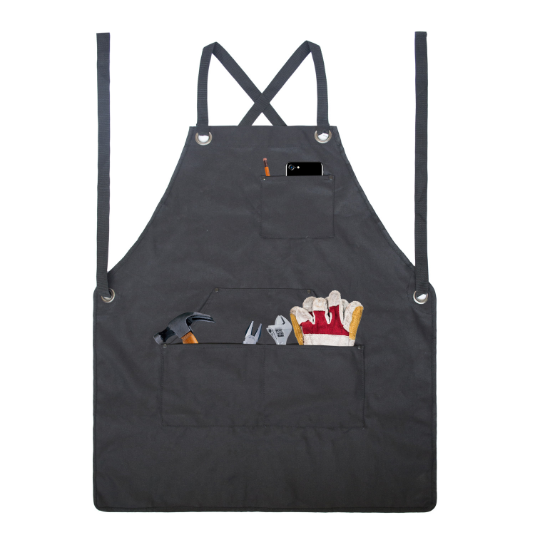 Waterproof Adjustable Canvas Garden Apron in Outdoor Gardening MDSGA3
