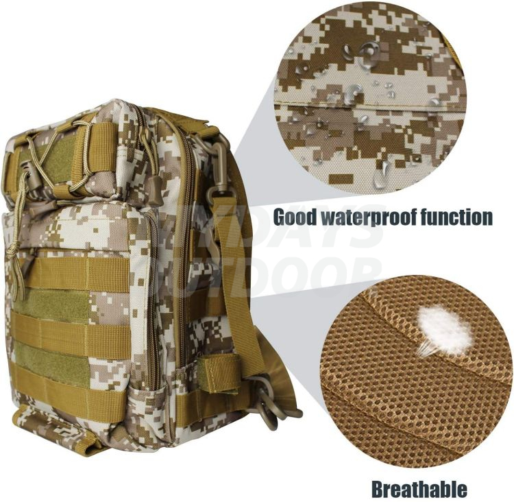 Water-Resistant Fishing Backpacks Fishing Bait Bag Storage Gear Bag MDSFB-3