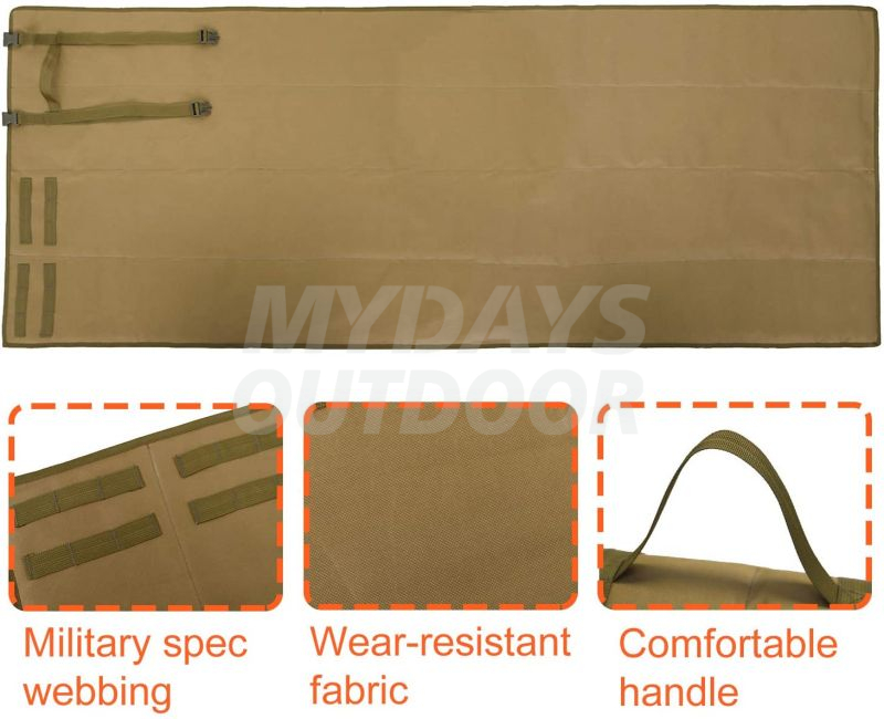 Mydays Tactical Roll Up Padded Shooting Mat, Non-Slip Durable Shooting Rest for Shooters MDSHT-6