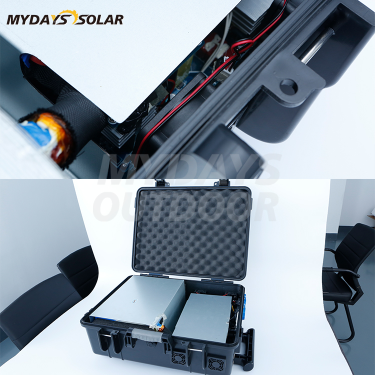 High Battery Capacity Portable Pull Rod Portable Power Station MDSO-13