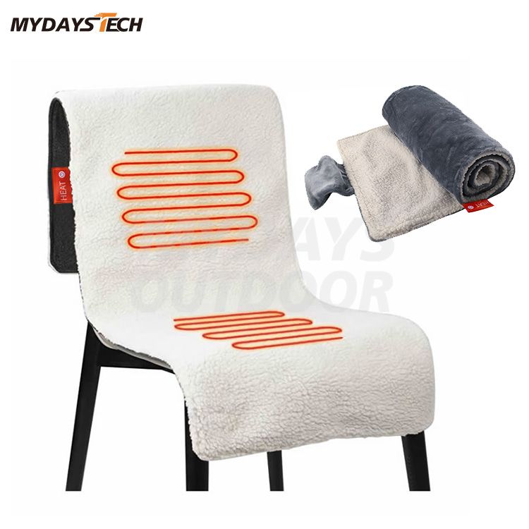 Lämmitetty sherpa-tuolin tyyny MDSCM-43