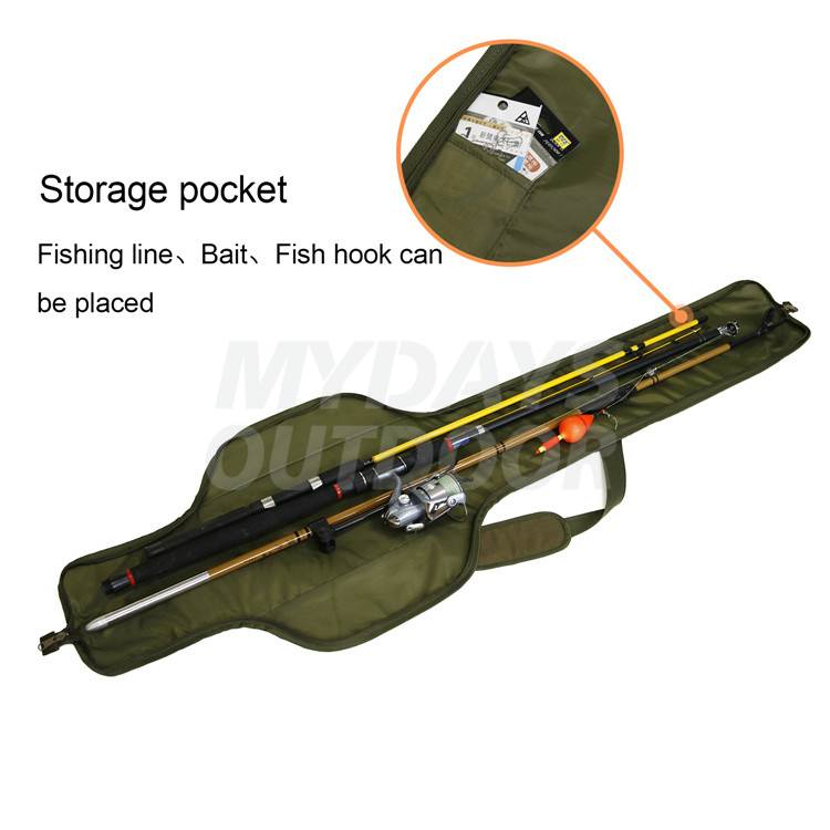 Portable Folding Fishing Rod Bag Fishing Rod Carrier Bag MDSFR-3