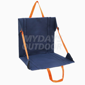Portable Stadium Seat Cushion Beach Recliner Outdoor Floor Chair MDSCS-11