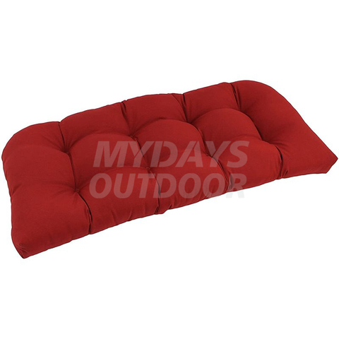 U-formad Twill Tufted Settee/Bench Cushion MDSGE-12