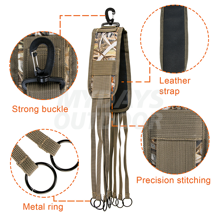 Limit Deluxe Game Strap Bottom Land Slip Ring Tote Carrier Waterfowl Floating Duck Carrier Neck Style MDSHC-5