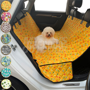 Custom Print Dog Car Cover задняя сиденья Mdscc-008