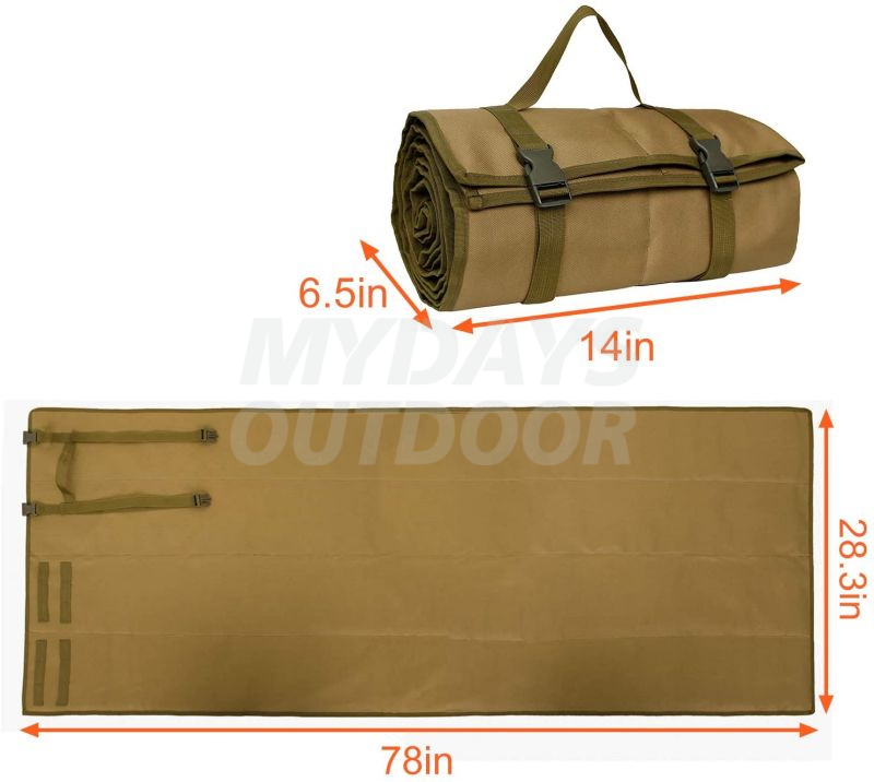 Mydays Tactical Roll Up Padded Shooting Mat, Non-Slip Durable Shooting Rest for Shooters MDSHT-6