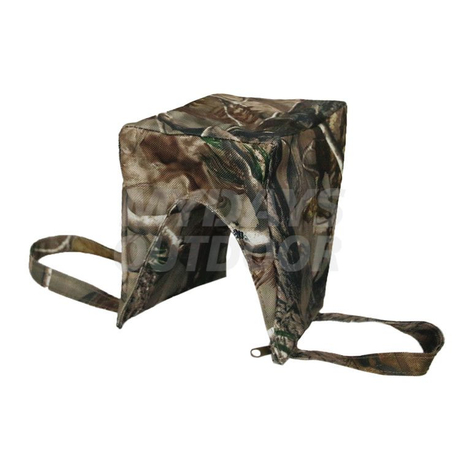 Sacco di sabbia di supporto per fotografia di caccia MYDAYS099