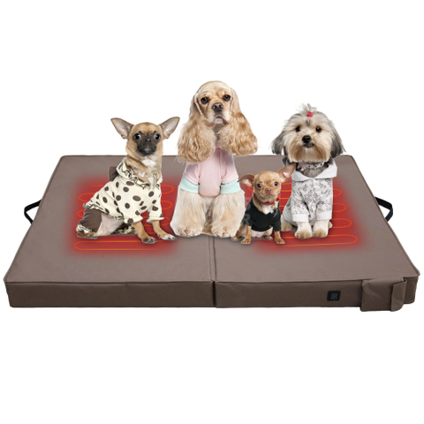 Camas y almohadillas de perros con calefacción MDSCS-74