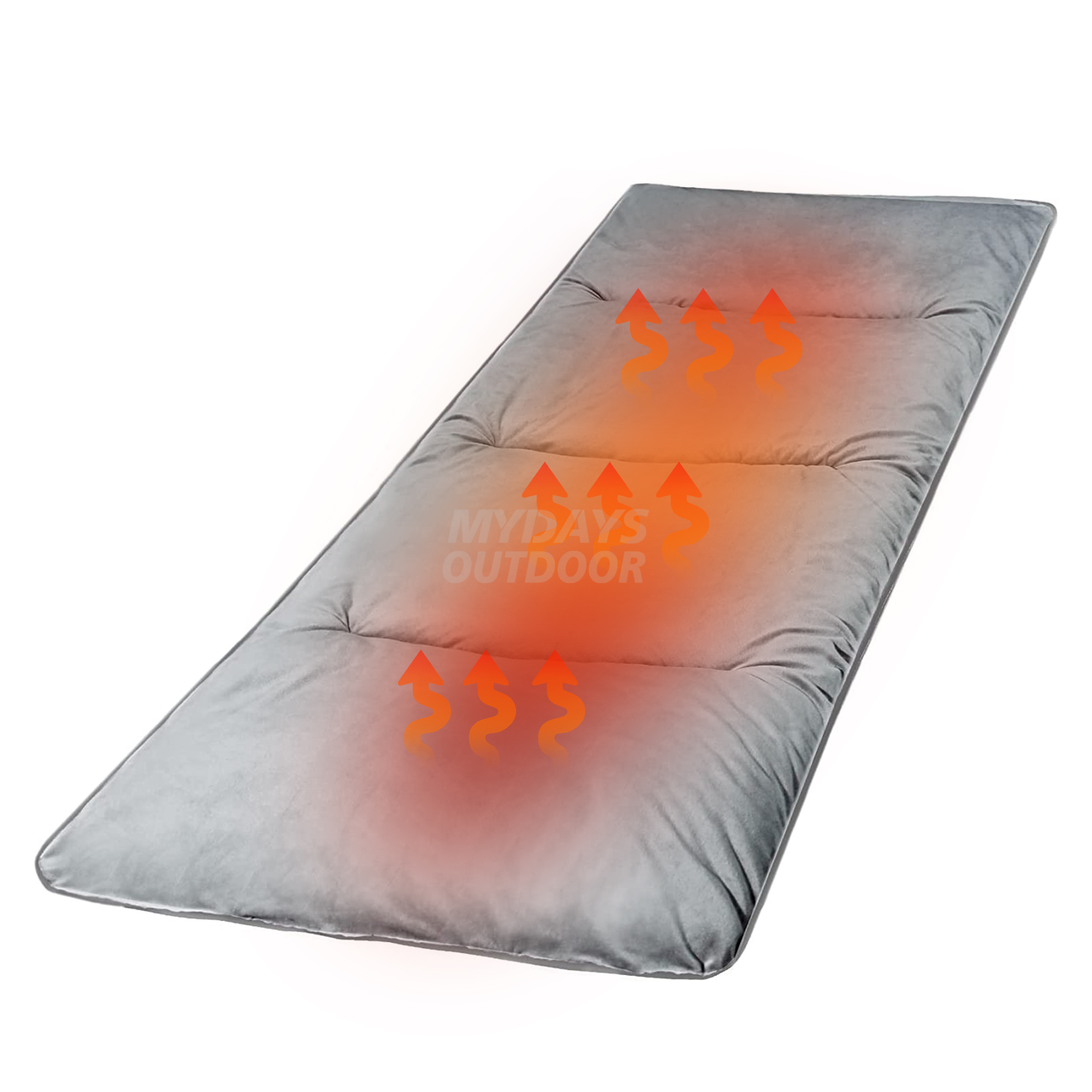 Camping Cot Pads Heated Soft Comfortable Cotton Sleeping Cot Mattress Pad MDSCM-30
