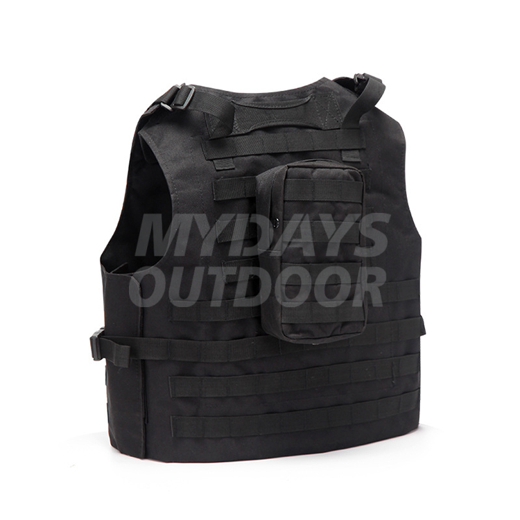 Tactical Vest with Detachable Accessories Pouches Quick and Release Buckle MDSHV-7