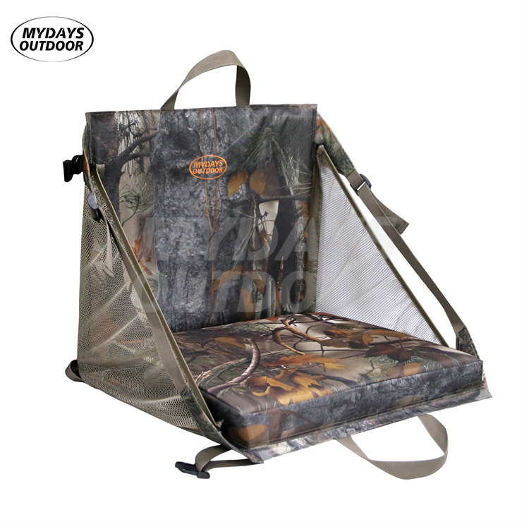 Hunting Seat Cushion with Carabiner Portable for Backpacking