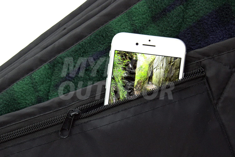 Large Waterproof Windproof Extra Thick Quilted Fleece Stadium Blanket Camping Mats MDSCM-2